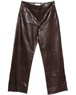 Entire studios Belt-Loops Trousers - Brown