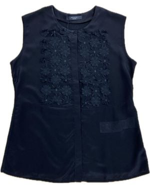 Weekend by Maxmara Sleeveless Tops - Blue