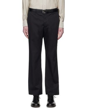 The Row Belt Loops Slacks - Black