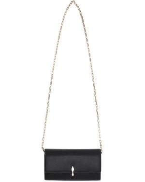 Christian Louboutin Bettina Chain Wallet - White