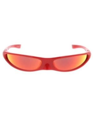 Balenciaga Eyewear Rectangle-Frame Sunglasses - Pink