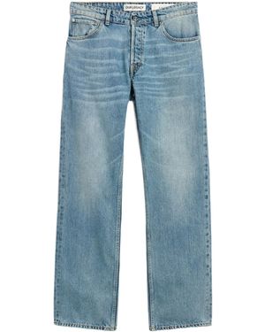 Our Legacy Slate Cut Straight-Leg Jeans - Blue
