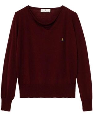 Vivienne Westwood Long-Sleeved Pullover - Red