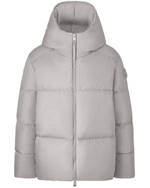 Canada Goose Hooded Down Jacket - Grey