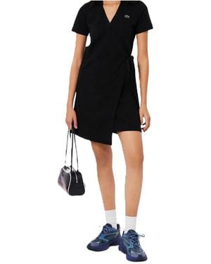Lacoste Shortsleeve Dress - Black