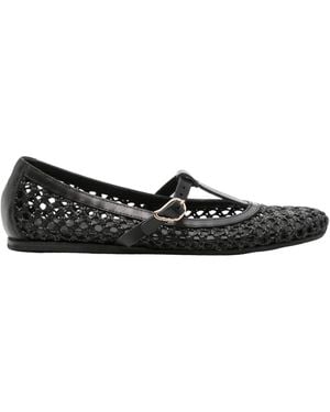 Ancient Greek Sandals Aerati Ballerina Shoes - Black