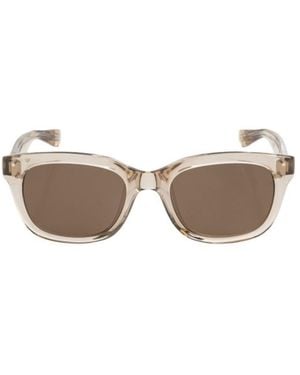 Balenciaga Geometric Sunglasses - White