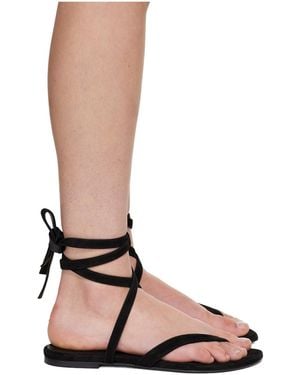 Proenza Schouler Tee Strappy Flat Sandals - Brown