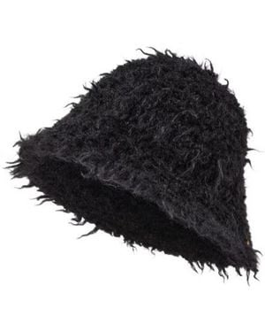 Fendi Dome-Shaped Bell Hat - Black