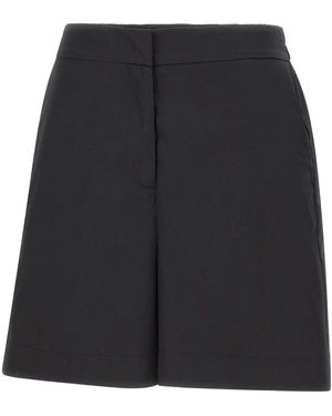 Kaos Elastic-Waist Tailored Shorts - Blue
