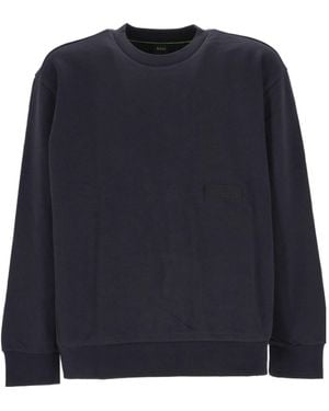 BOSS Long-Sleeve Sweatshirt - Blue