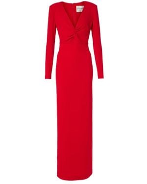 Roland Mouret Gathered Cady Gown
