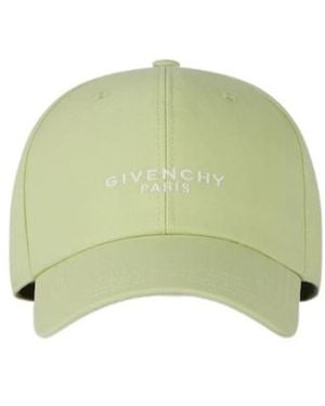 Givenchy Paris Embroidered Cap - Green