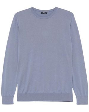 Herno Long-Sleeved Knitwear - Blue