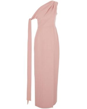 Solace London London Irina One-Shoulder Dress - Pink