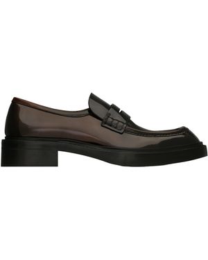 Saint Laurent Harvey Loafers - Black