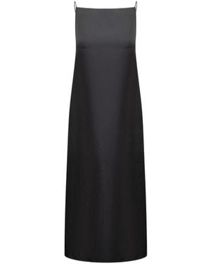 Loulou de Saison Spaghetti Strap Dress - Black
