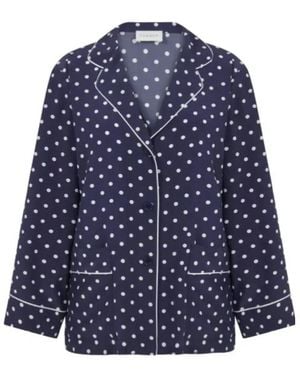 P.A.R.O.S.H. Polka-Dot Shirt - Blue