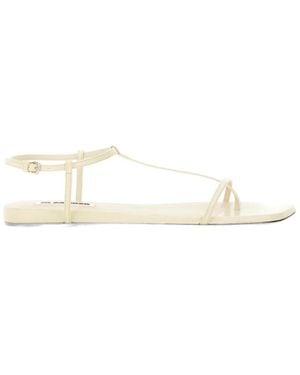 Jil Sander New Tripon 2 Buckled Sandals - Natural