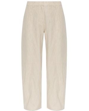 Samsøe & Samsøe Casual Pants With Belt Loops - Natural