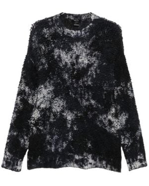 Avant Toi Long-Sleeved Jumper - Black
