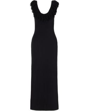 SIR. Marcelline Tassel Dress - Black