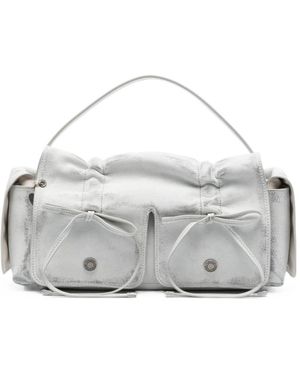 Acne Studios Clamshell Handbag - Gray