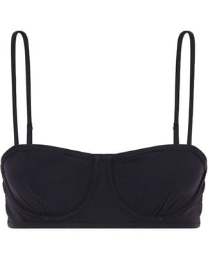 TOTEME Adjustable-Strap Bikini Top - Blue