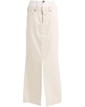 Maison Margiela Long Skirt - White