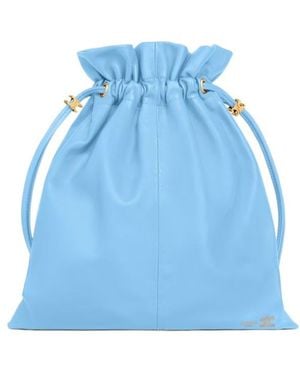 Celine Small Crystal Pouch - Blue