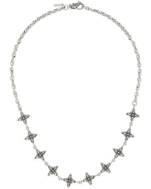 Emanuele Bicocchi Stella Ventis Half-Chain Necklace - White