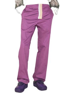 Kiko Kostadinov Diotima Mid-Rise Trousers - Purple