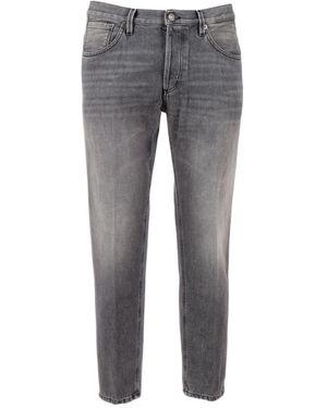 Dondup Brighton Carrot Fit Jeans - Grey