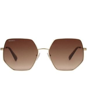 MAX&Co. Rectangular Style Sunglasses - Brown