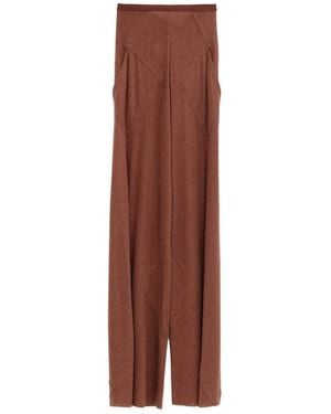 Rick Owens Pocket Trousers - Brown