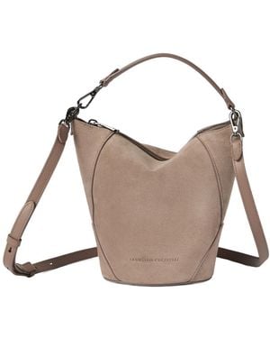 Brunello Cucinelli Bc Duo Bucket Bag - White