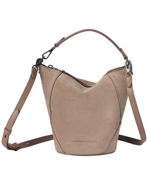 Brunello Cucinelli Bc Duo Bucket Bag - White