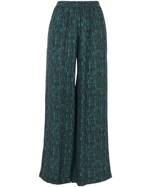 Gianluca Capannolo Casual Pants With An Irregular Pattern - Green