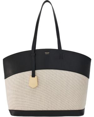 Ferragamo Logo Handbag - Black