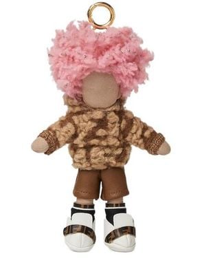 Fendi Bread Bag Charm - Pink
