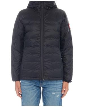 Canada Goose Hooded Down Jacket - Blue