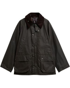 Barbour Long-Sleeve Zip-Up Jacket - Black