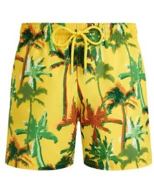 Vilebrequin Elastic Waist Swim Trunks - Yellow