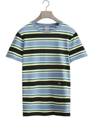 Dior Iviera Striped T-Shirt, Regular Fit - Green