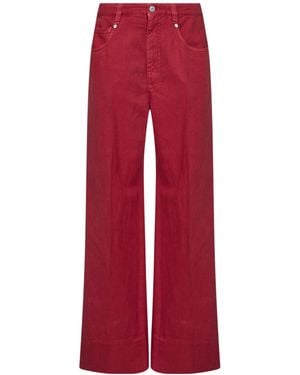 Brunello Cucinelli Monili-Embroidered Flared Jeans