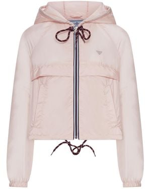 Prada Lightweight Re-Nylon Jacket - Pink