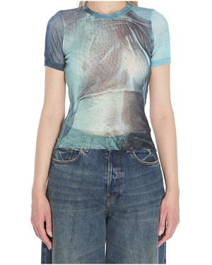 Jean Paul Gaultier Water Baby T-Shirt - Blue