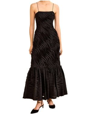 Ulla Johnson Augustina Cami Long Trumpet Dress - Black