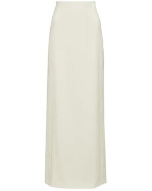 Wardrobe NYC High-Waisted Straight Skirt - White
