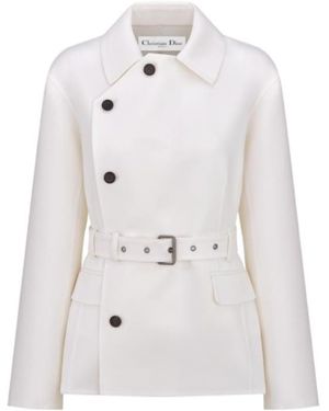 Dior Belted Jacket - White